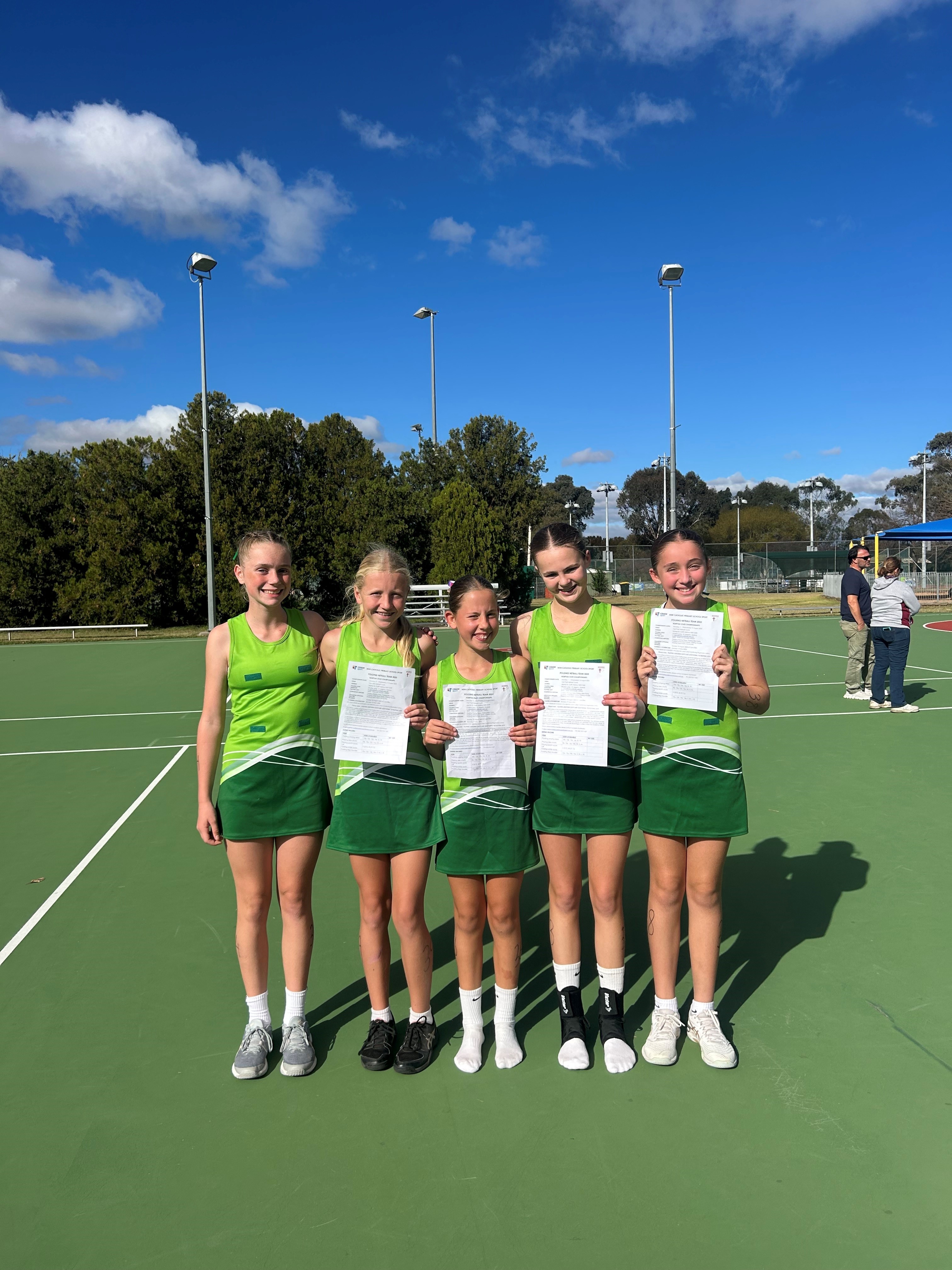 made Polding netball team 2025